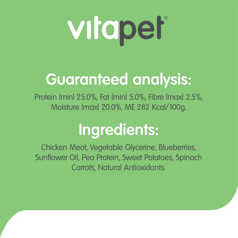 VitaPet Pocket Trainers Chicken with Sweet Potato & Blueberries